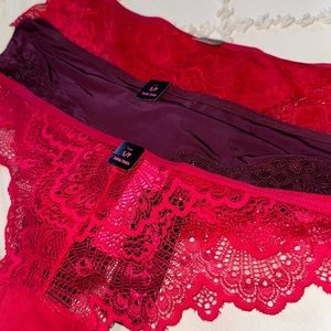 Thongs new with tags